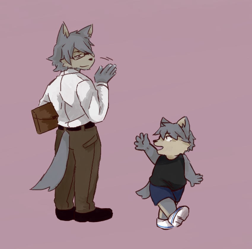 kouya aotsuki and mitsuhisa aotsuki (morenatsu) drawn by mamaito