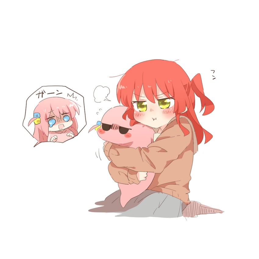 gotoh hitori and kita ikuyo (bocchi the rock!) drawn by rebecca_(keinelove)