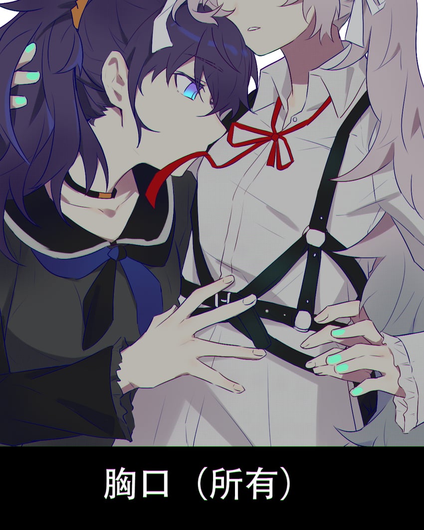 hatsune miku, asahina mafuyu, and 25-ji miku (vocaloid and 1 more) drawn by ximuye