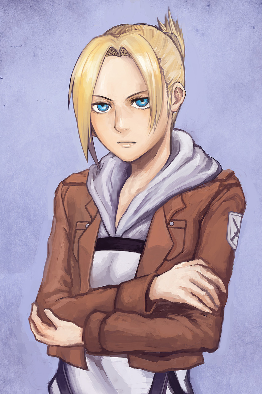 annie leonhart (shingeki no kyojin) drawn by toro_(6636)