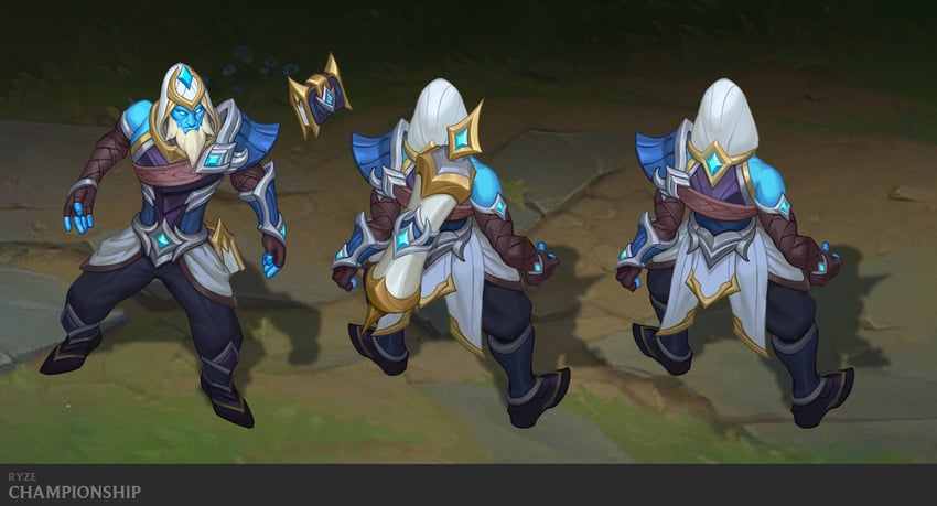 ryze (league of legends) drawn by vladbacescu