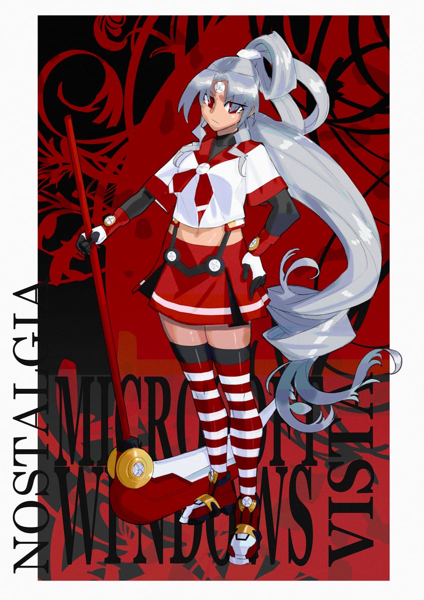 vistake (os-tan and 2 more) drawn by teku-a-fool