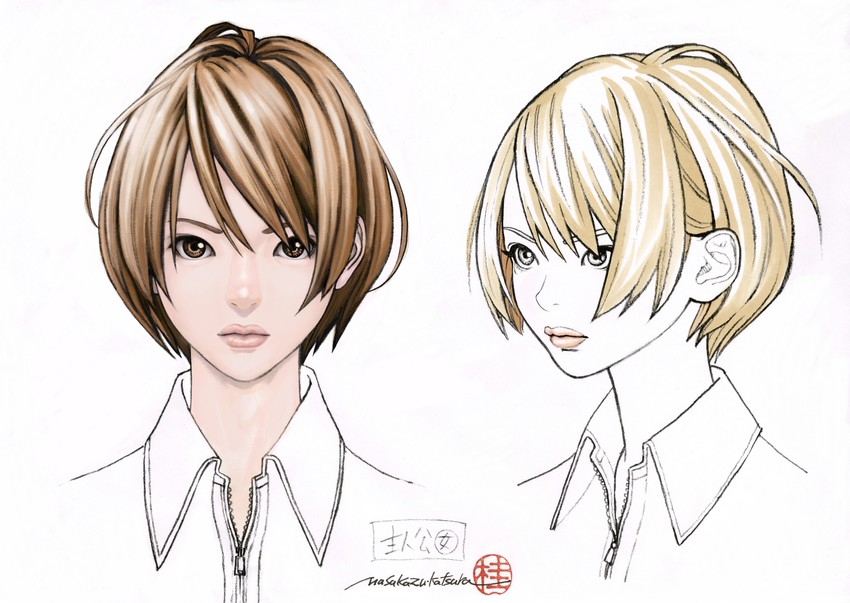 akira howard (astral chain) drawn by katsura_masakazu