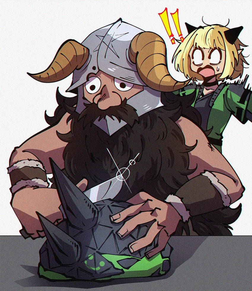 senshi, originium slug, vanilla, and kuro (arknights and 1 more) drawn by dryegen