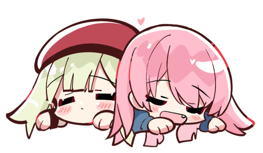 chihaya anon, wakaba mutsumi, and mortis (bang dream! and 1 more) drawn by zhanzhangzlw