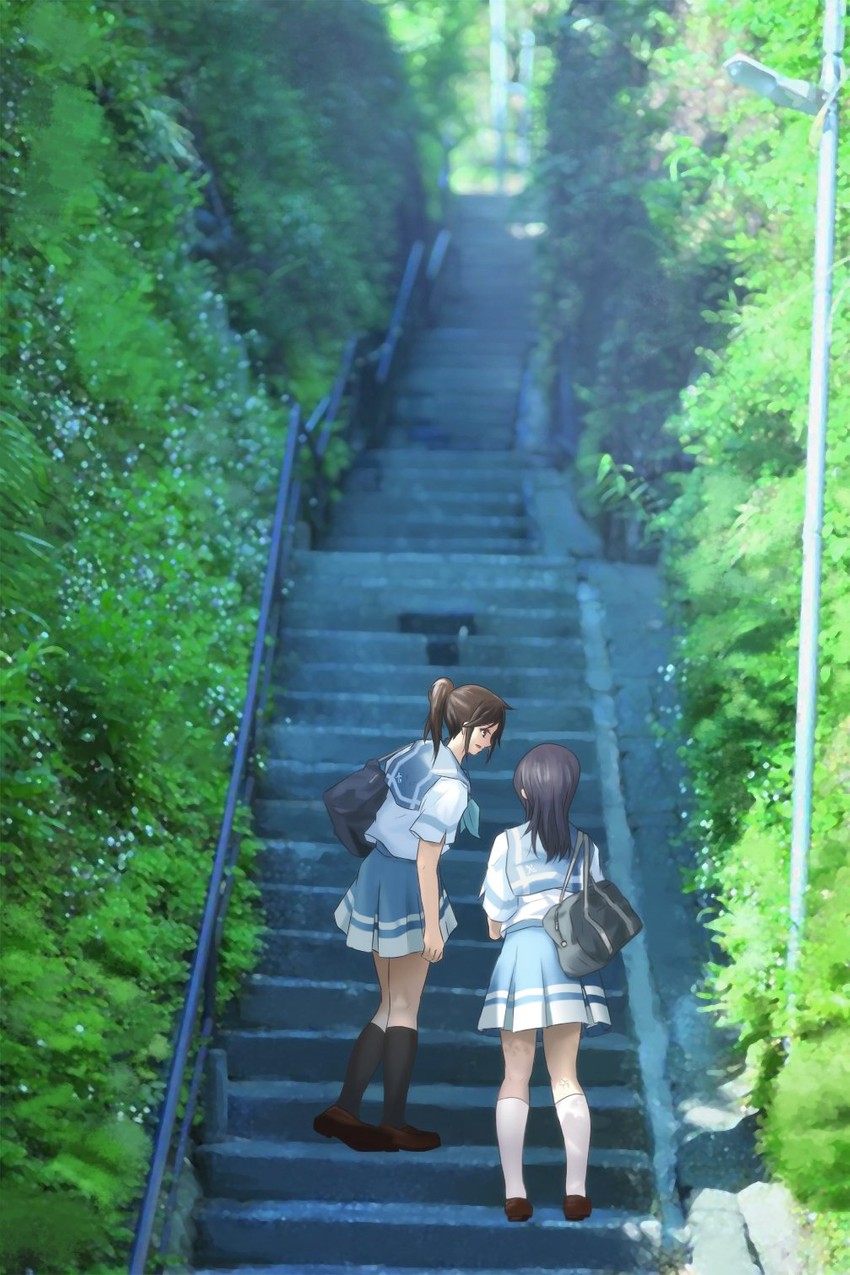 yoroizuka mizore and kasaki nozomi (hibike! euphonium and 1 more) drawn by shiruko_sand