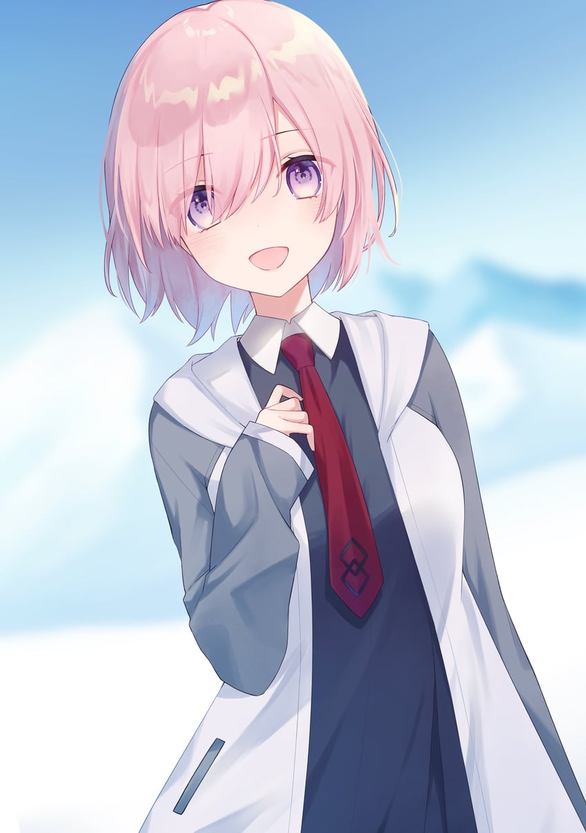mash kyrielight (fate and 1 more) drawn by shichishino
