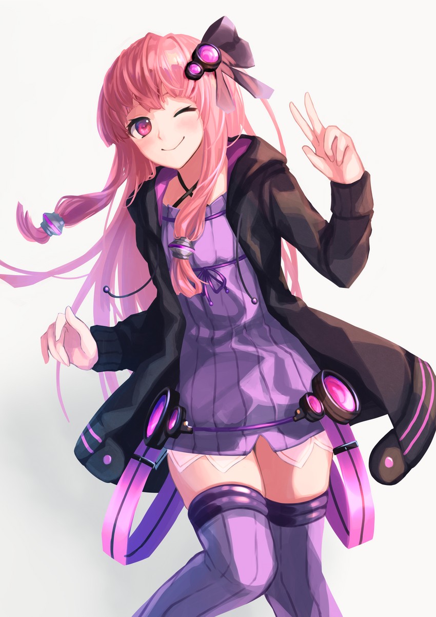 yuzuki yukari and kotonoha akane (vocaloid and 1 more) drawn by beekan