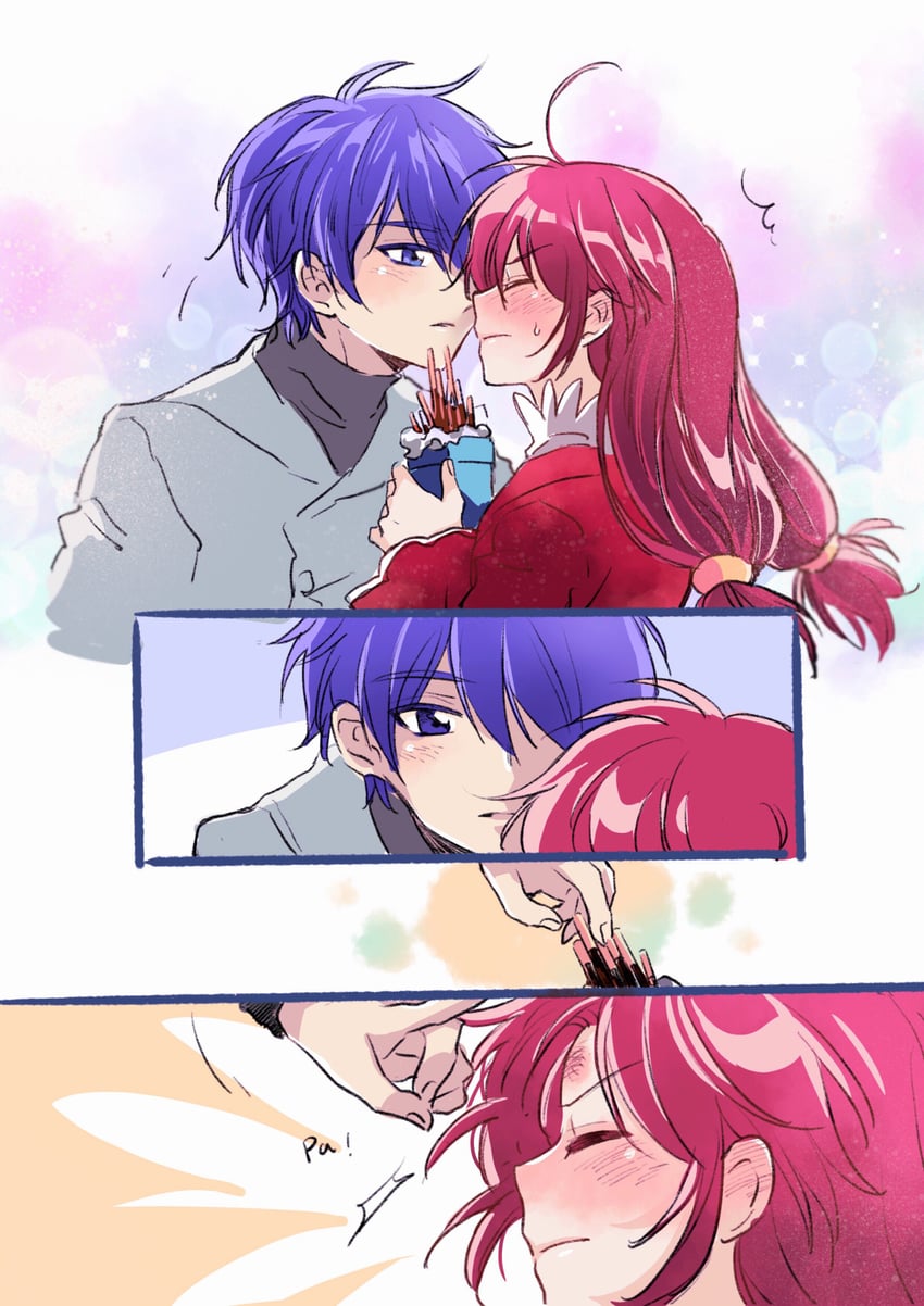 fine and shade (fushigiboshi no futago hime) drawn by suzuki_(2red_moon3)
