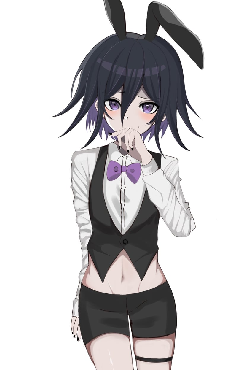 oma kokichi (danganronpa and 1 more) drawn by ika_ringu