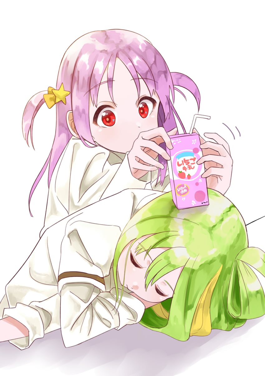 alina gray and misono karin (mahou shoujo madoka magica and 1 more) drawn by mamadasky