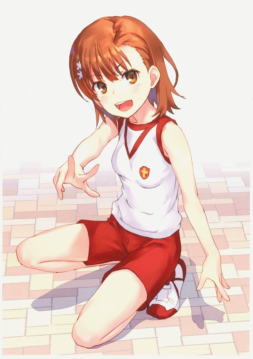 misaka mikoto (toaru majutsu no index and 2 more) drawn by raika9