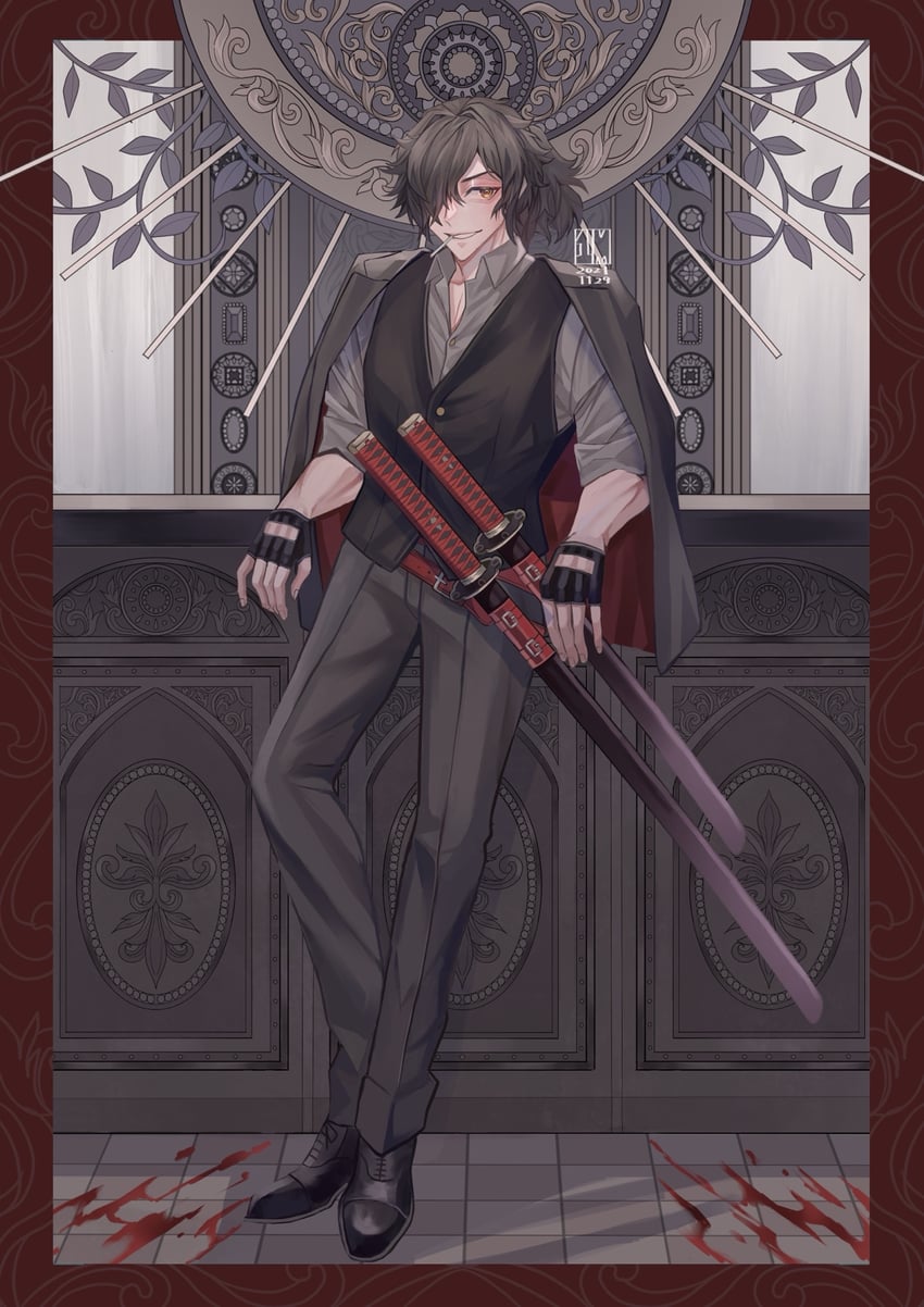 okada izou (fate and 1 more) drawn by ichimichi_111