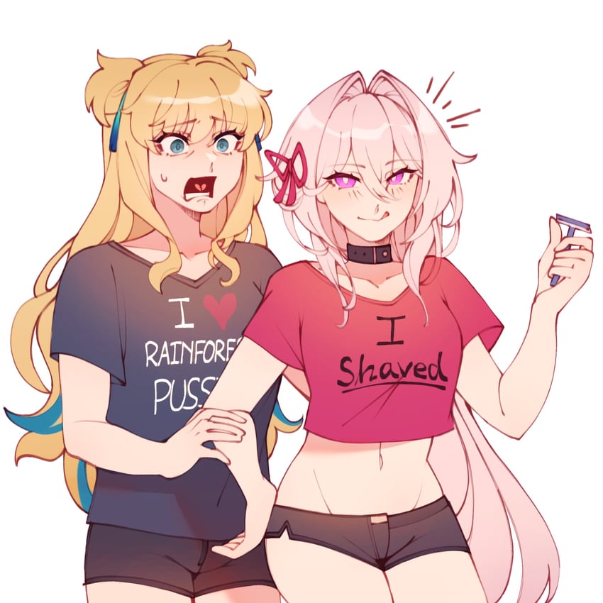 thelema nutriscu and songque (honkai and 1 more) drawn by tongjimonci