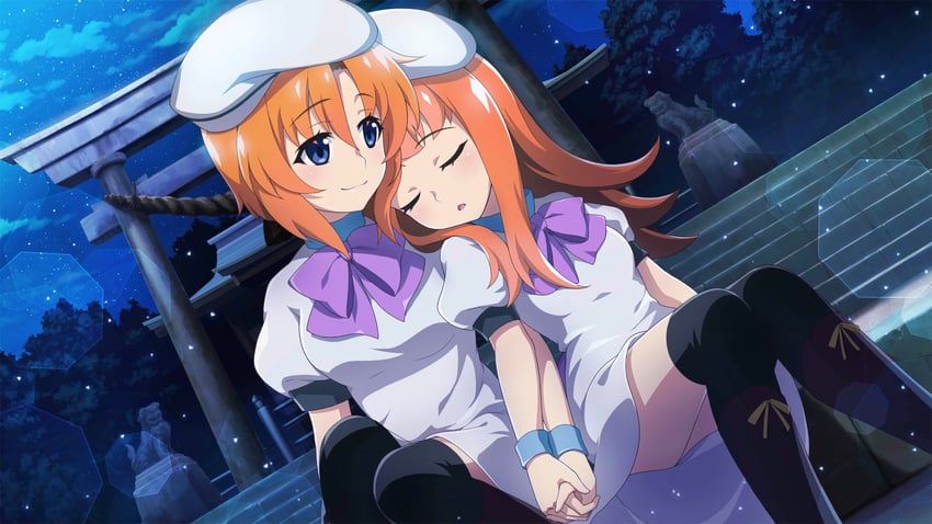 ryuuguu rena and houtani nao (higurashi no naku koro ni and 1 more)