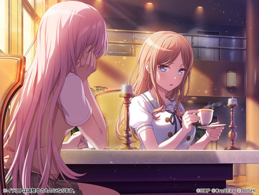 chihaya anon and nagasaki soyo (bang dream! and 1 more)
