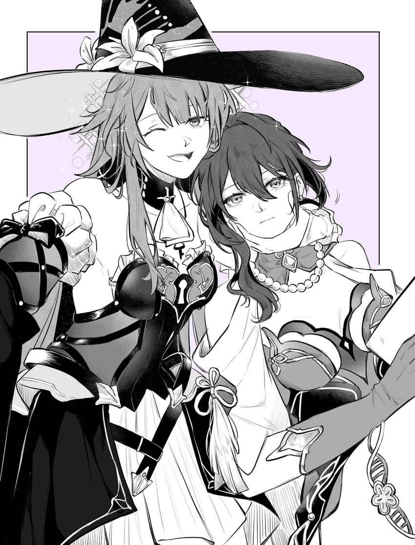 herta, the herta, and ruan mei (honkai and 1 more) drawn by nasipattaya