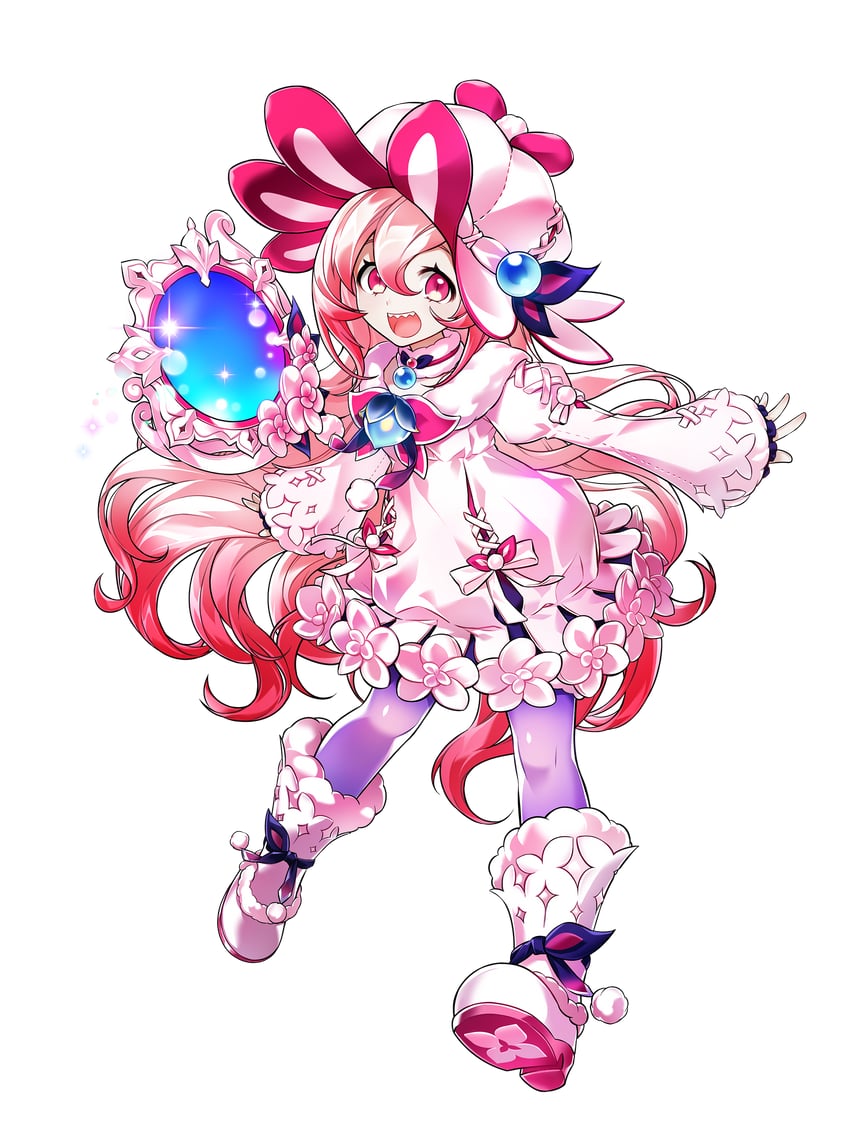 laby, nisha, and shining romantica (elsword) drawn by hwansang