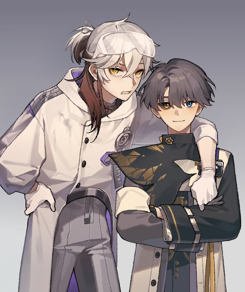 medicine pocket and x (reverse:1999) drawn by calamine_black