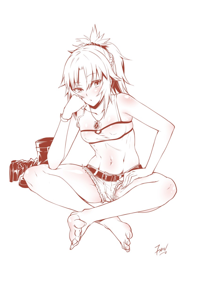 mordred (fate and 1 more) drawn by f.w.zholic