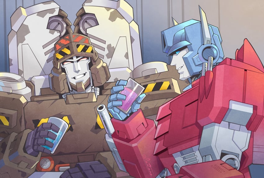 megatron, orion pax, and d-16 (transformers and 1 more) drawn by lantana0_0