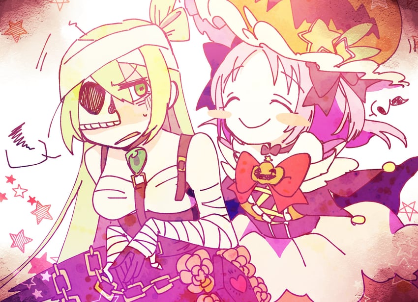 alina gray and misono karin (mahou shoujo madoka magica and 1 more) drawn by sakekawa1111