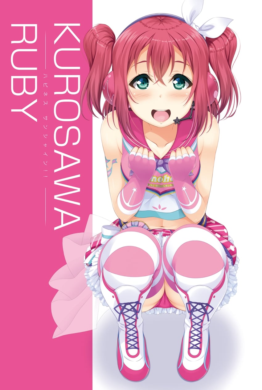 kurosawa ruby (love live! and 2 more) drawn by hino_minato_(spec.c)