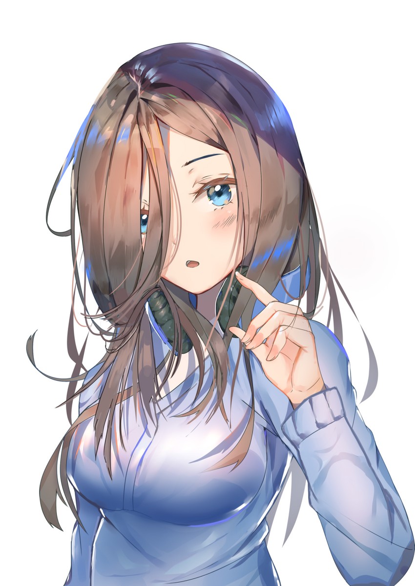 nakano miku (go-toubun no hanayome) drawn by chee_(hyunjjang030)