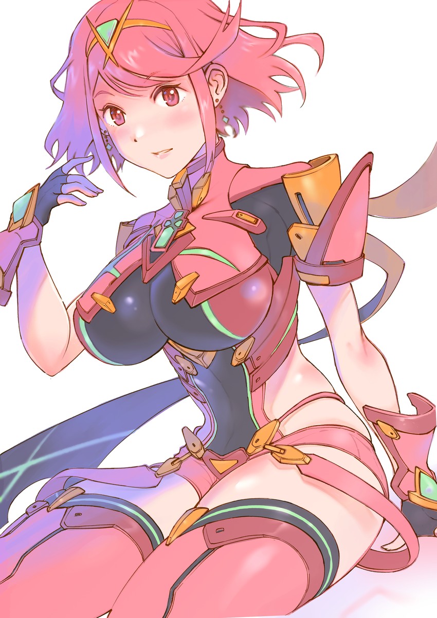 pyra (xenoblade chronicles and 1 more) drawn by ug333333