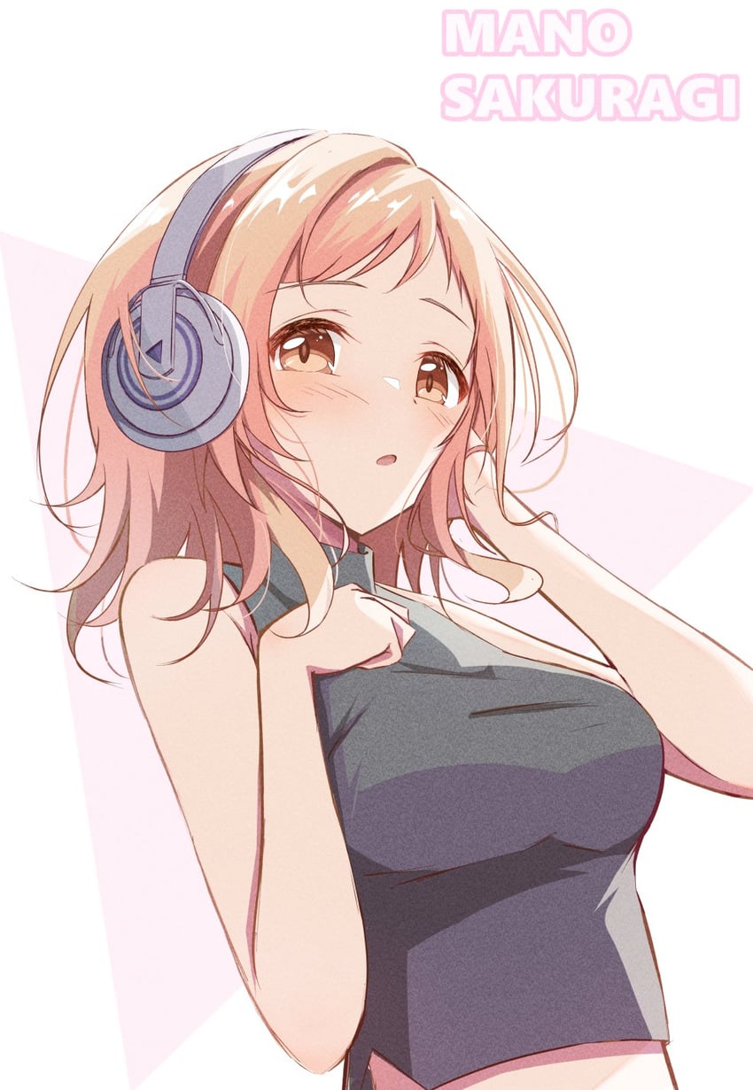 sakuragi mano (idolmaster and 1 more) drawn by magna_art