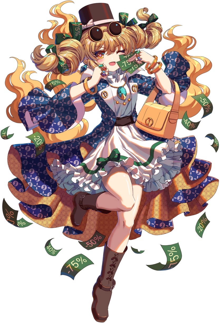 yorigami jo'on (touhou and 2 more) drawn by kumio