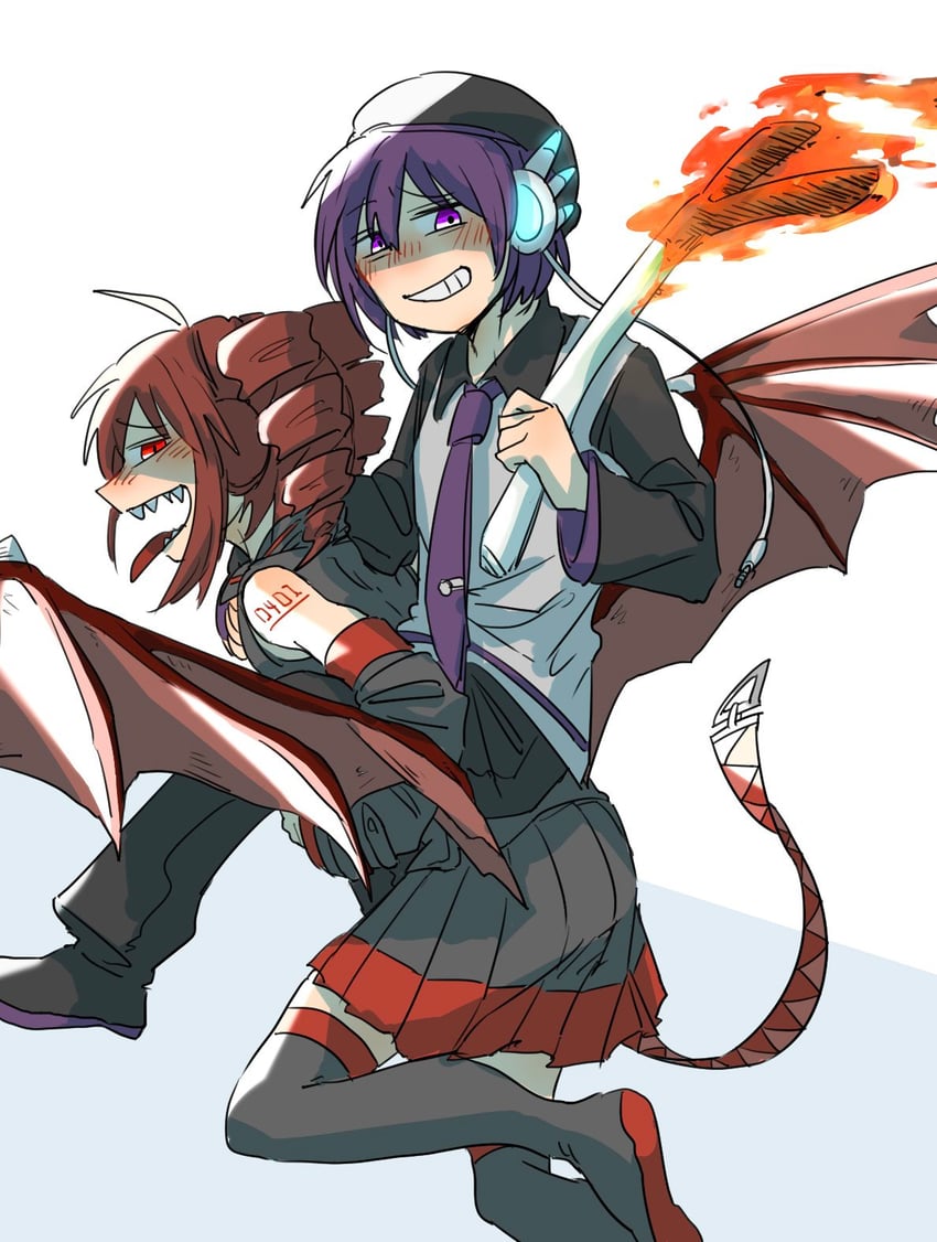 kasane teto and utane uta (utau) drawn by hato_no_mune_wo_momitai