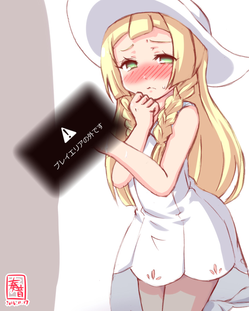 lillie (pokemon and 1 more) drawn by kanon_(kurogane_knights)