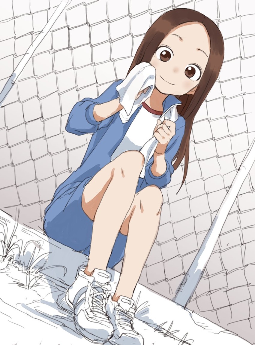 takagi-san (karakai jouzu no takagi-san) drawn by yamamoto_souichirou