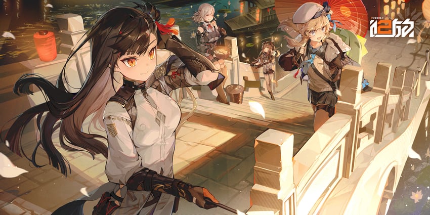 spas-12, vepley, sabrina, qbz-191, mayling shen, and 2 more (girls' frontline and 1 more)