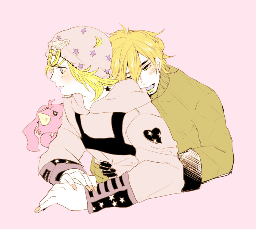 johnny joestar, diego brando, tusk, and tusk act1 (jojo no kimyou na bouken and 1 more) drawn by suichou