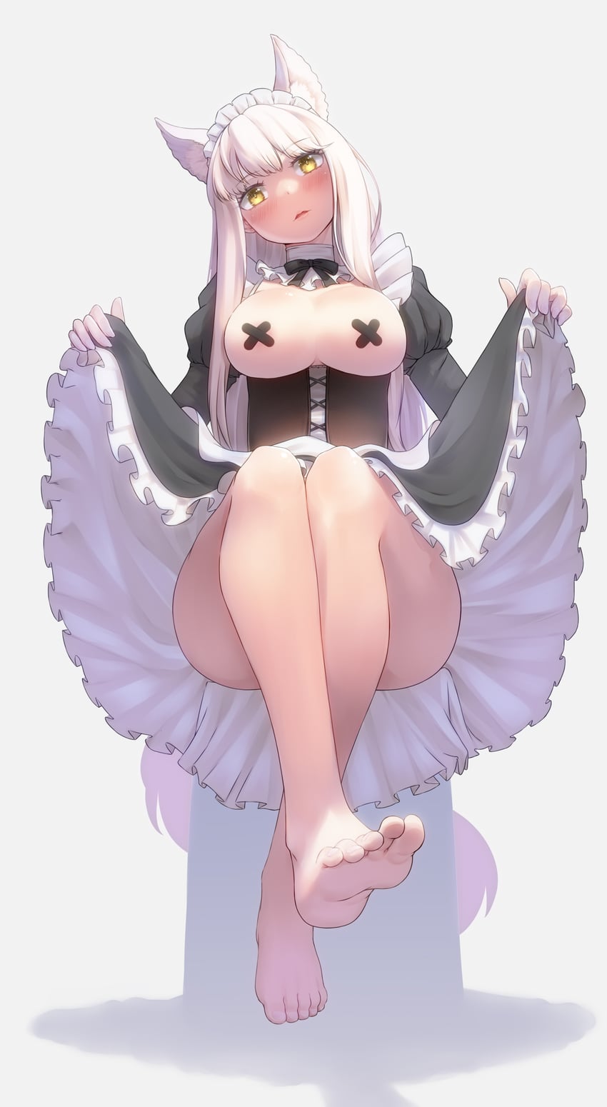 platinum (arknights) drawn by yamauchi_(conan-comy)