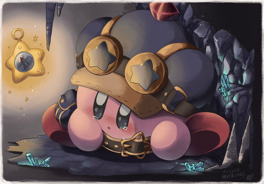 kirby (kirby and 1 more) drawn by k_aron33
