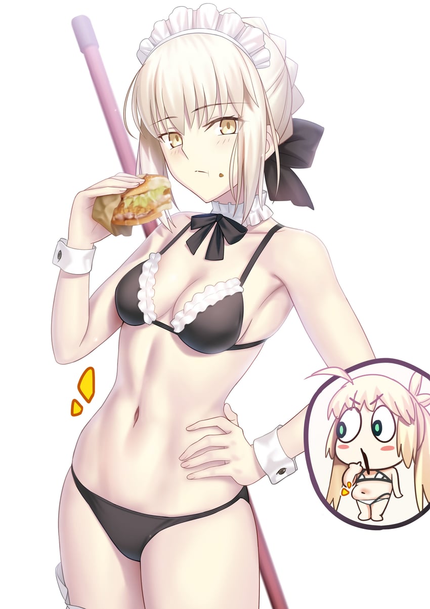 artoria pendragon, saber alter, and artoria caster (fate and 1 more) drawn by besmiled