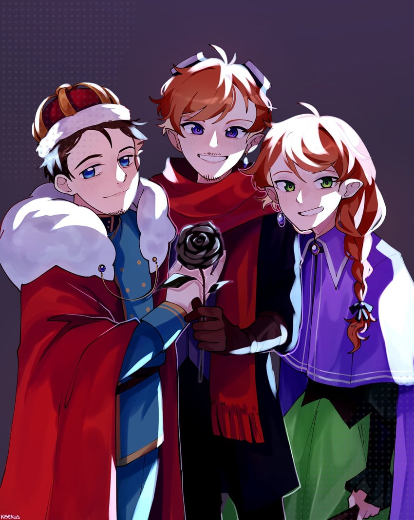 geminitay, fwhip, and mythicalsausage (minecraft youtube and 1 more) drawn by kisekiii_25