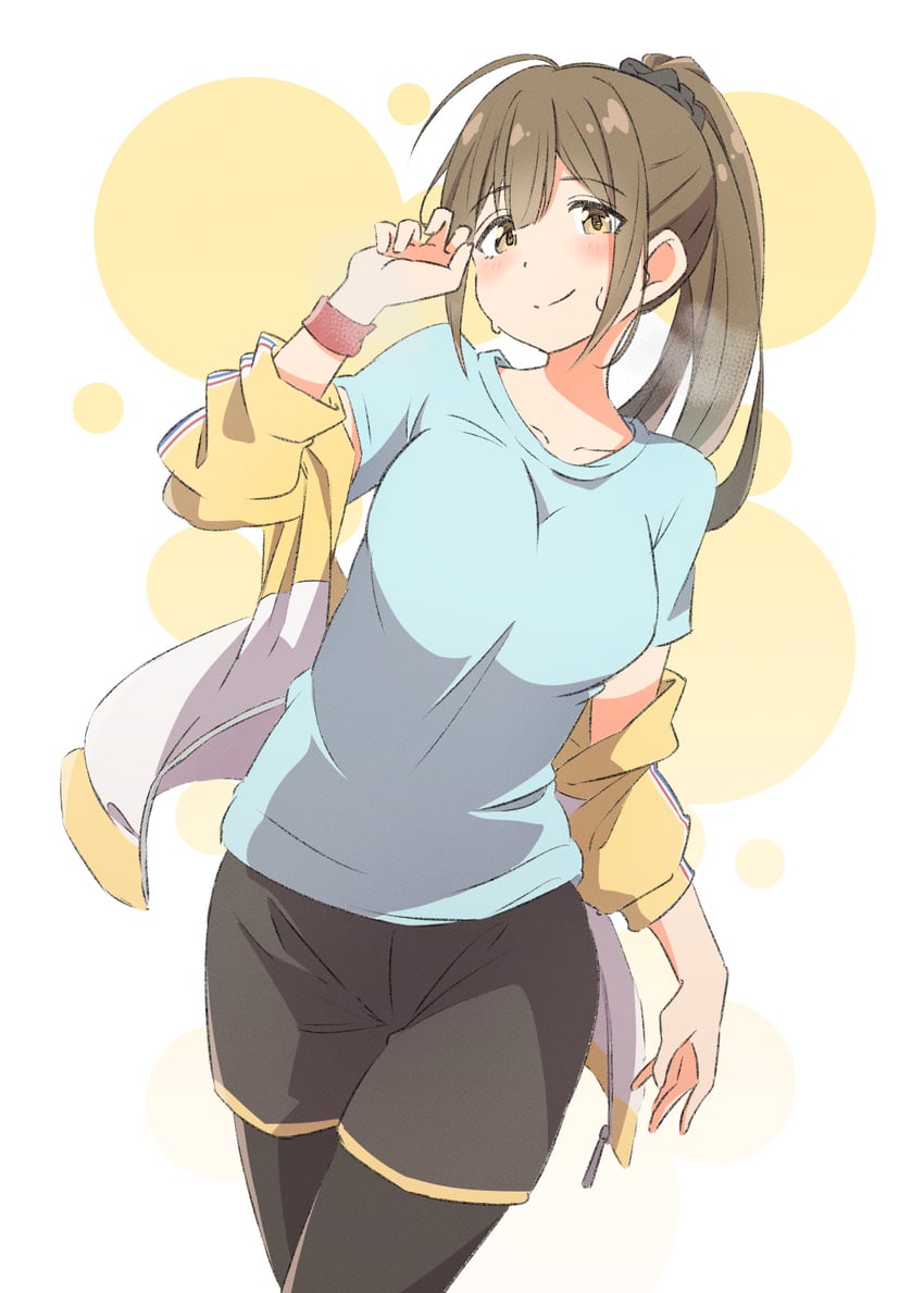 kuwayama chiyuki (idolmaster and 1 more) drawn by eitopondo