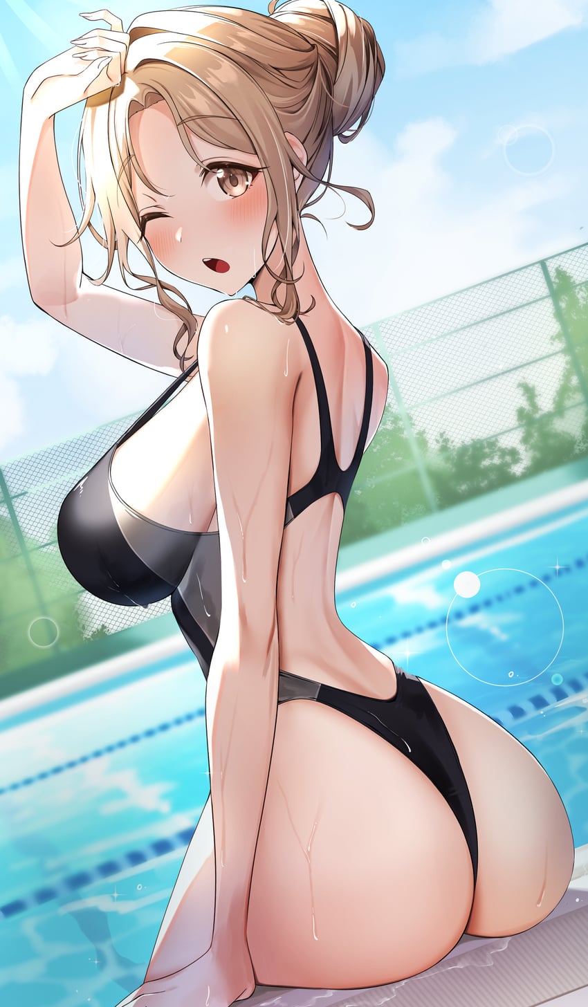 ichikawa hinana (idolmaster and 1 more) drawn by gawawawa