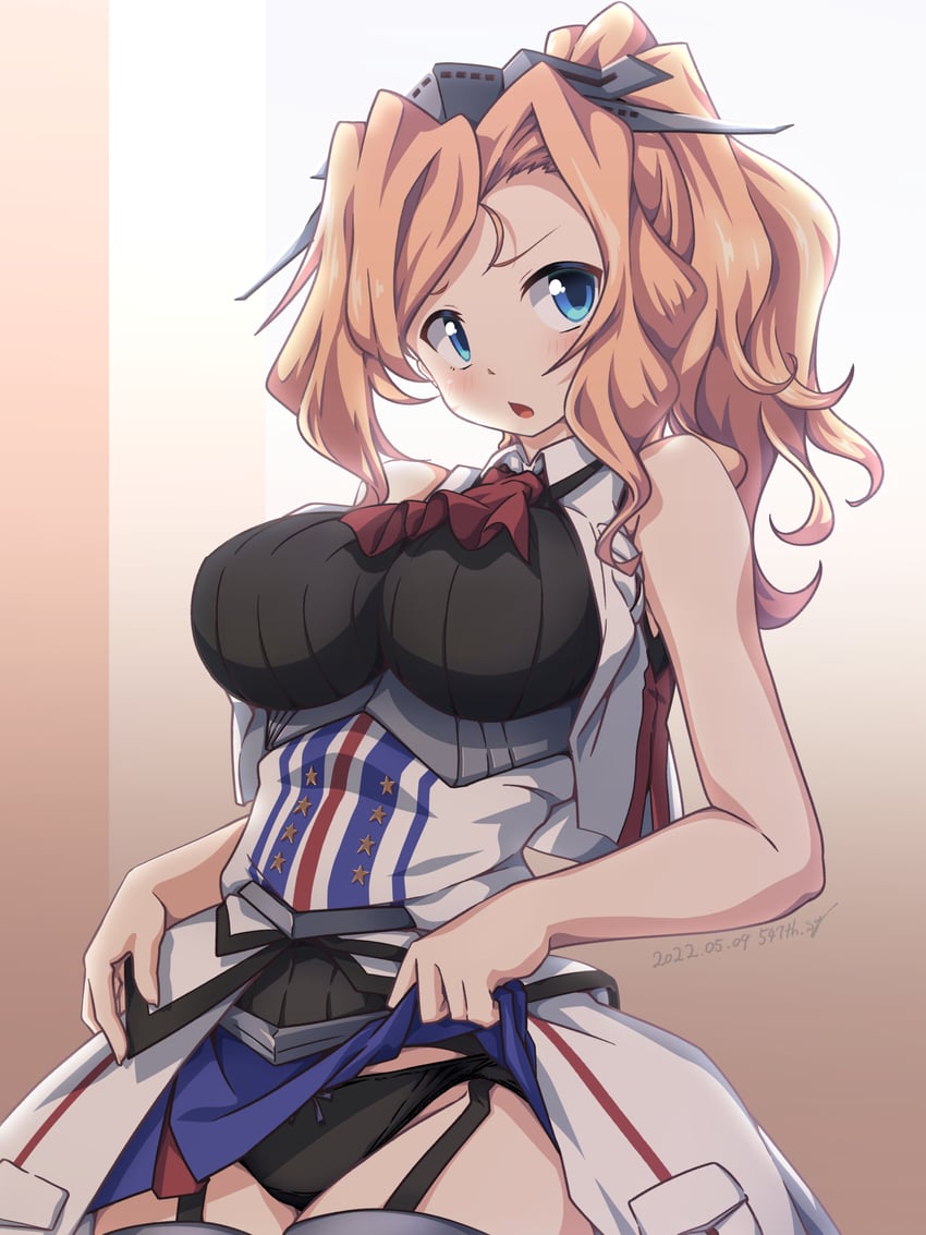 honolulu (kantai collection) drawn by 547th_sy