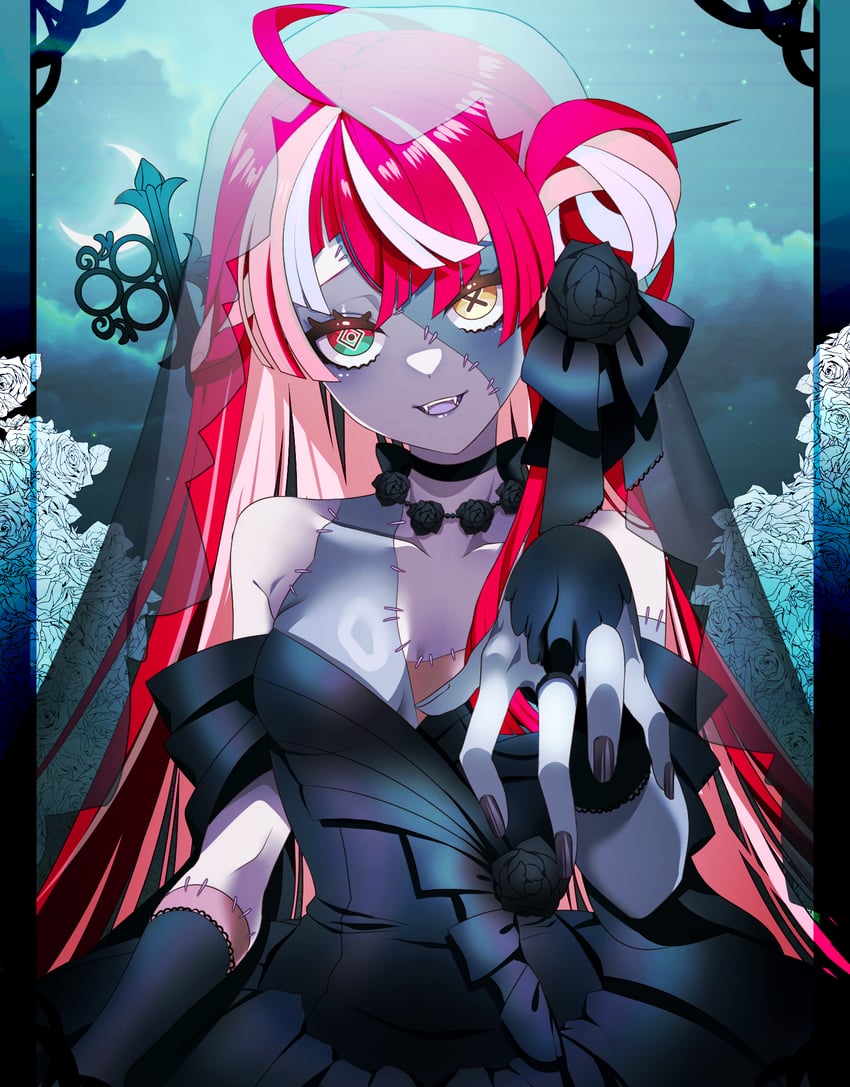 kureiji ollie (hololive and 1 more) drawn by itsuki_keiichi