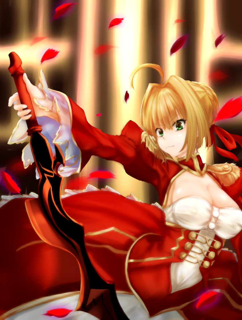 nero claudius (fate and 1 more) drawn by shishin_(shishintei)