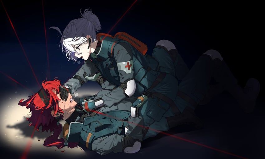 suletta mercury and miorine rembran (gundam and 1 more) drawn by baesong