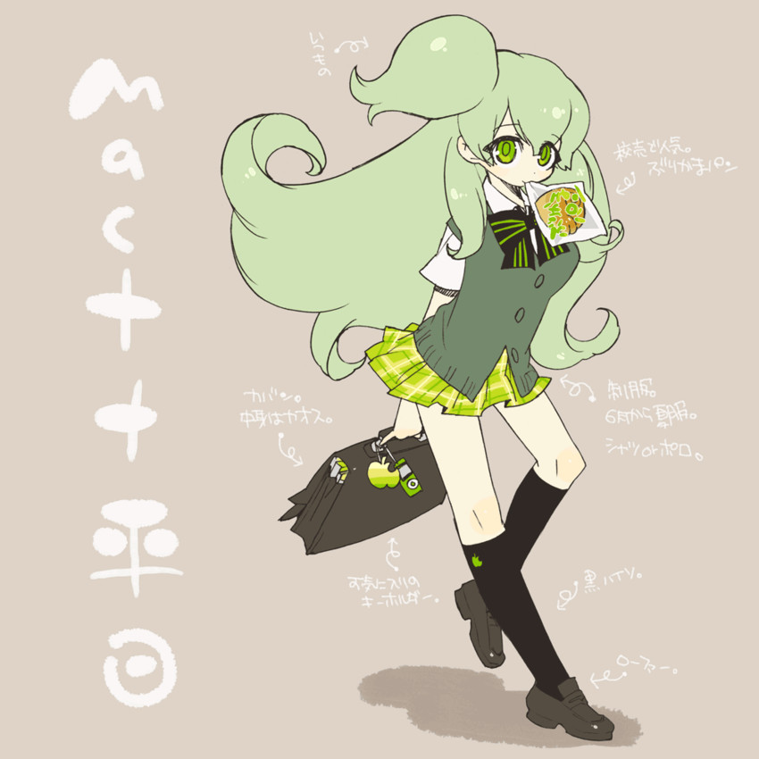 macne nana (apple inc. and 1 more) drawn by akatsuki_gomoku