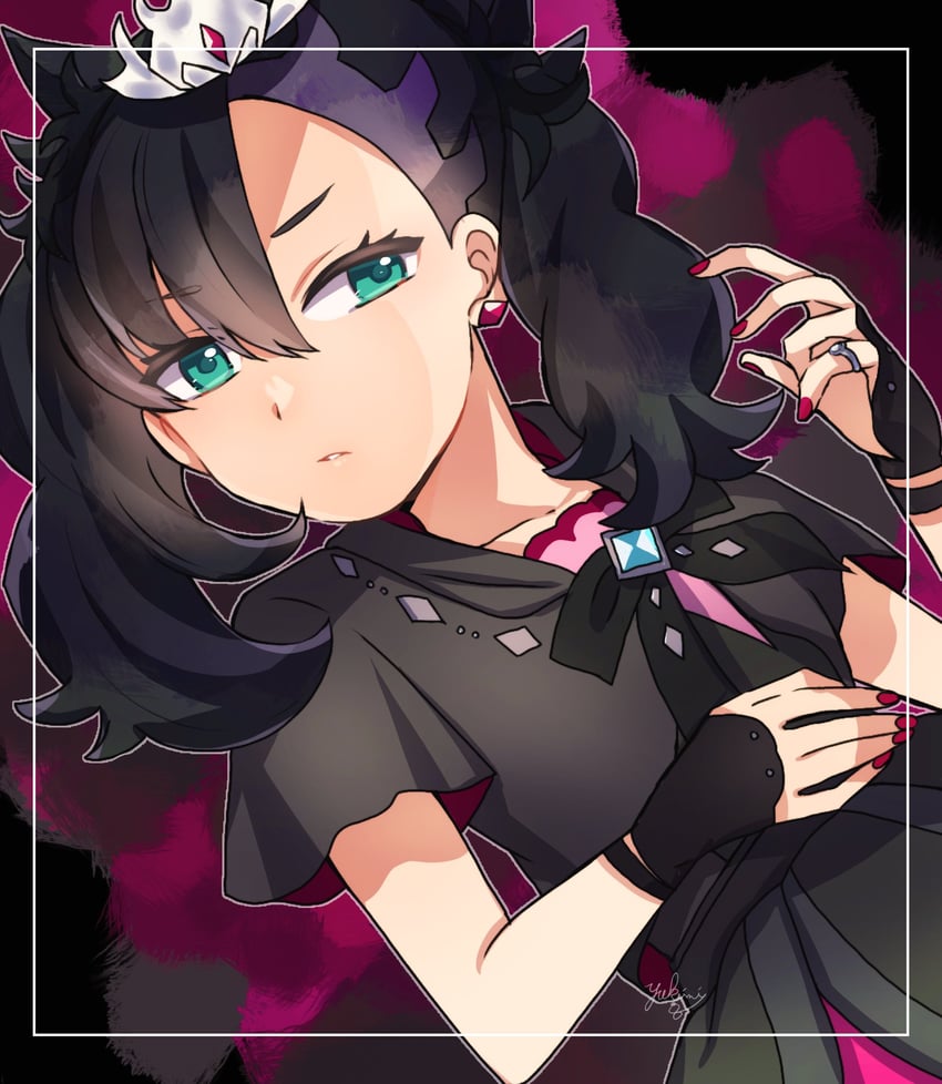 marnie (pokemon and 1 more) drawn by yukim_yururi