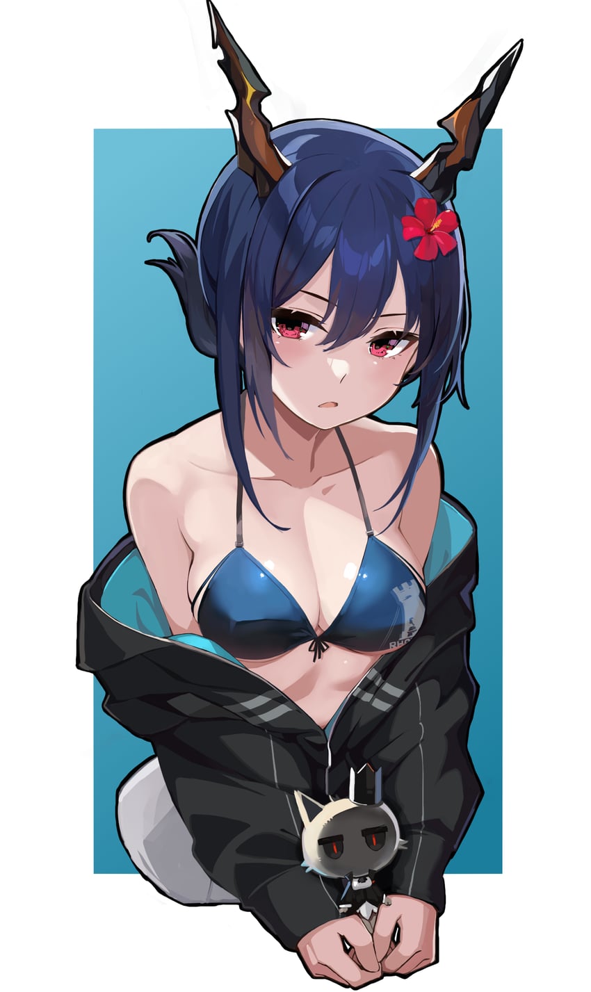 ch'en and ch'en the holungday (arknights) drawn by idashige_(walkietalkie)