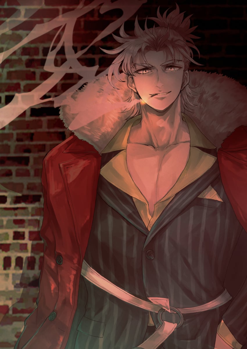 takeda shingen (fate and 1 more) drawn by amnt_(suitatsu)
